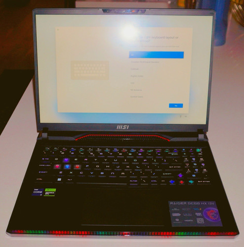 Msi raider ge68 - raider, hx