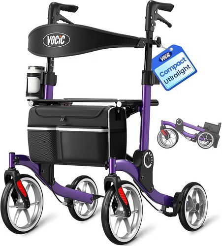 Rollator walker with seat - rollator,