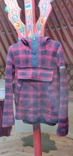 Men's Wool Lumberjack Plaid Smock, Similar To Swanndri 