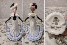 Coalport miniature lady - coalport,