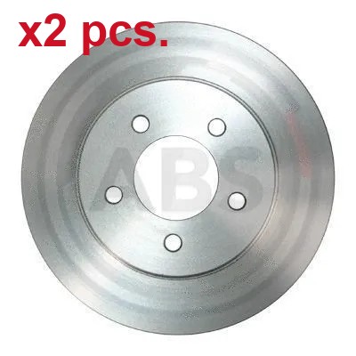 Pcs front brake disc rotos - x2,