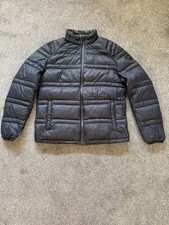 Michael Kors Packable Down Jacket Men’s M Black Lightweight Warm Puffer Coat