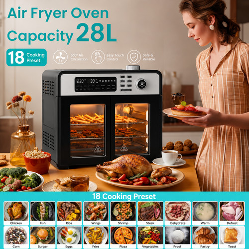 28l air fryer oven - oven, rotisserie