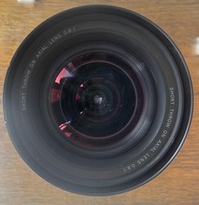 Short Throw On Axial Lens
