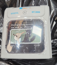 Clocking In Machine Time Recorder Starter System DT3000 Screen Damage