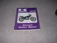 GENUINE KAWASAKI KZ440 WORKSHOP SERVICE MANUAL. 1980 . FREE UK POSTAGE