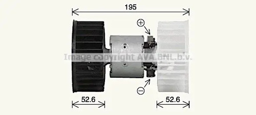 Blower fan bw8610 ava - fan, quality
