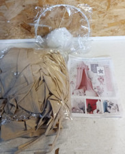 Girls Bed Canopy - Round Dome Hanging Curtain Kids Mosquito Net Print