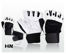 LEATHER WEIGHT LIFTING PADDED