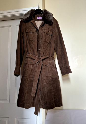 Monsoon brown belted button - monsoon,