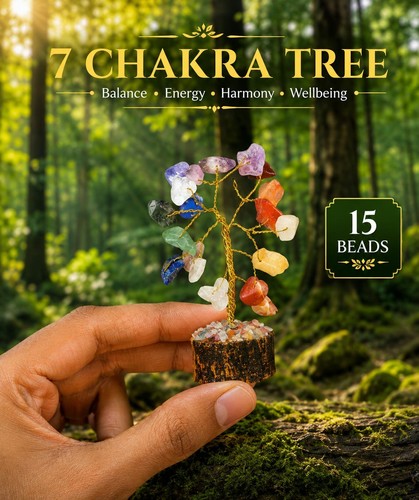 Chakra crystal tree life - 7,