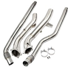 Streetstar Downpipe 76mm Audi S6 S7 RS6 RS7 S8 C7 4.0 TFSI Hose Pipes Centre Pipe