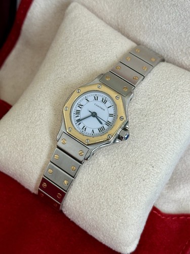 Cartier santos octagon ladies - cartier, octagon,