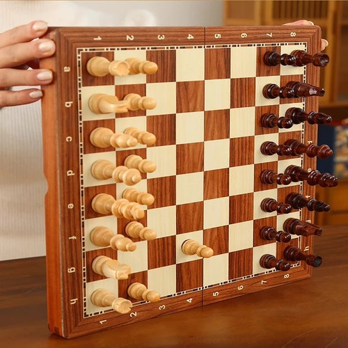 Rosewood luxury chess set - luxury,