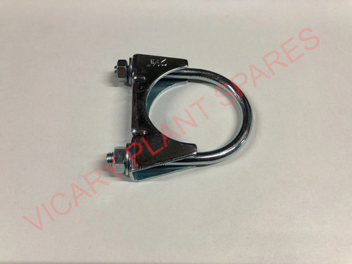 Exhaust clamp jcb part - clamp,