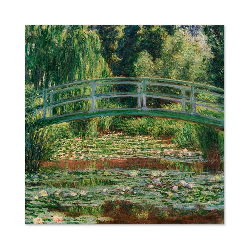 Monet japanese footbridge - japanese,