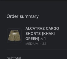 crtz shorts size M sold Out