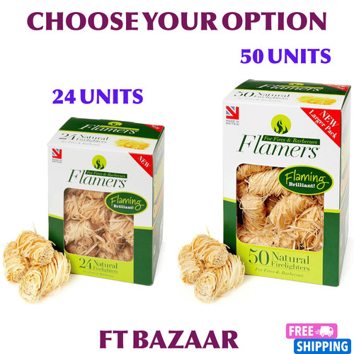 Flamers natural firelighters - flamers,