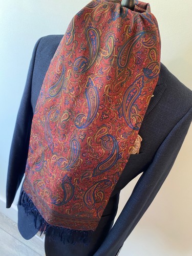 Vintage mens burgundy navy - burgundy,