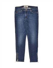 HENRY COTTONS Womens Skinny Jeans W31 L27  Blue Cotton AX70