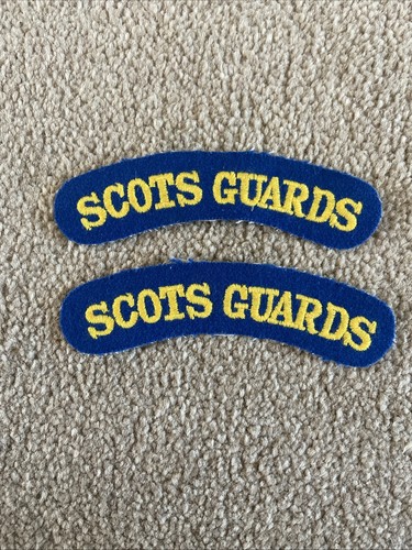 Scots guards shoulder titles - scots,