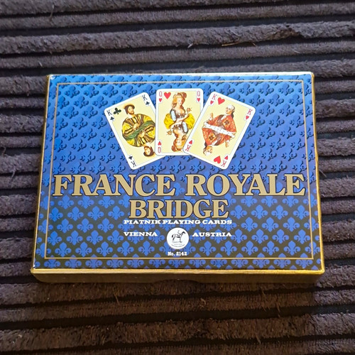 Piatnik france royale - royale, double