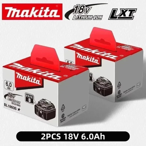 Genuine makita 6ah 18v - 2x,