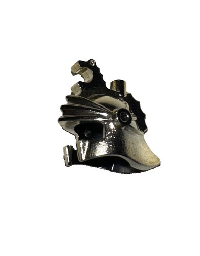 Lego knights helmet chrome - knights,