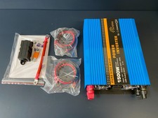 Sunshine Solar VP1500 1500w 12v DC to 230v AC Pure Sine Wave Inverter