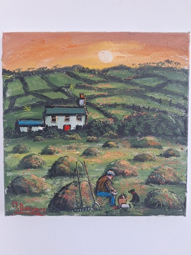 James downie oil - downie, painting