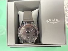 Gents Rotary  black PVD plated Avenger Quartz Watch GB05345/20 *BNIB* RRP £139