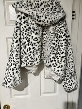 Arizona Faux Fur Gray/white