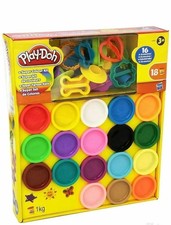 New Play-Doh Super Rainbow Colour Kit 18 Tubs Children's Toy Gift Dough