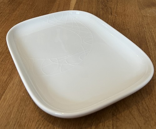 Baby platter from white - from, on