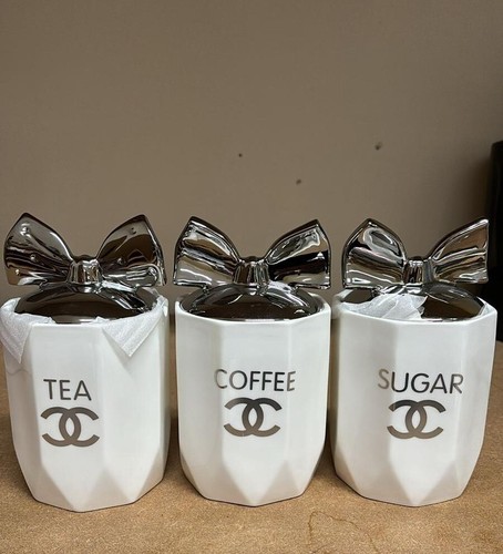 Tea coffee sugar - tea, jar