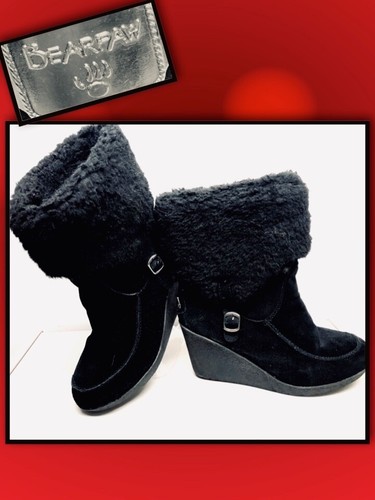Bearpaw flatbush black - black, 10