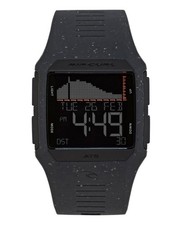 Rip Curl RIFLES DIGITAL TIDE WATCH BEER BUCKLE Mens Surf Watch - A1129 Asphalt