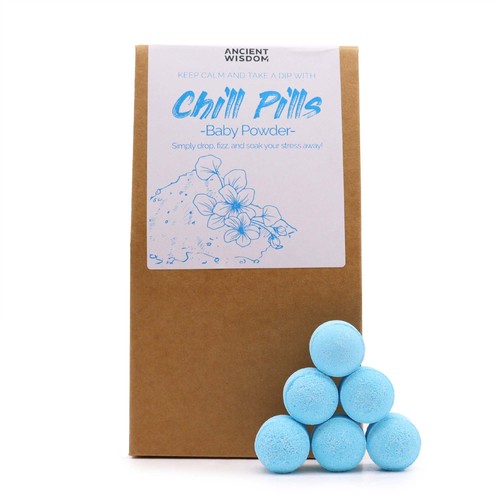Baby powder mini bath bombs - mini, |