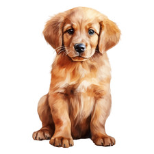 Golden Retriever Puppy Fur
