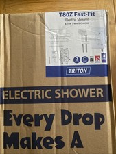 Triton T80Z Fast- Fit Shower - White