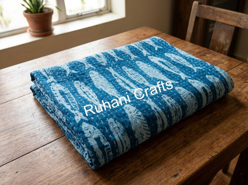 Indian hand block fish - block,