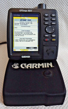 GARMIN GPSMAP 182C MARINE CHART PLOTTER FISHFINDER GPS UNIT w/ ANTENNA & COVER