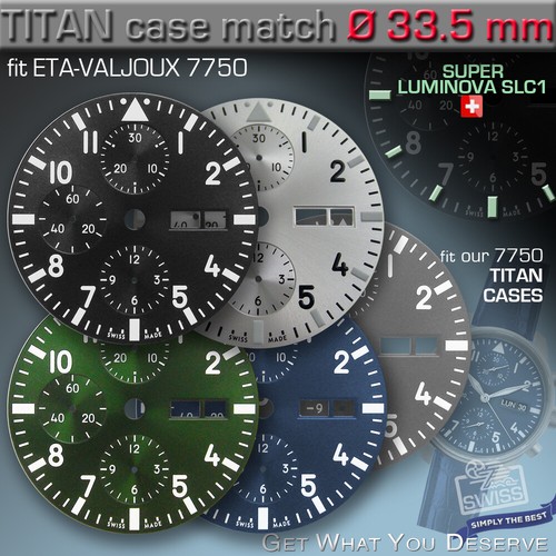 Dial fit movement - dial,