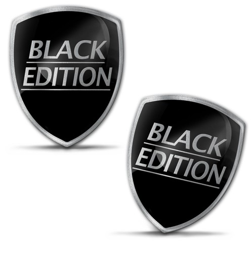 Stickers black edition - 3d,