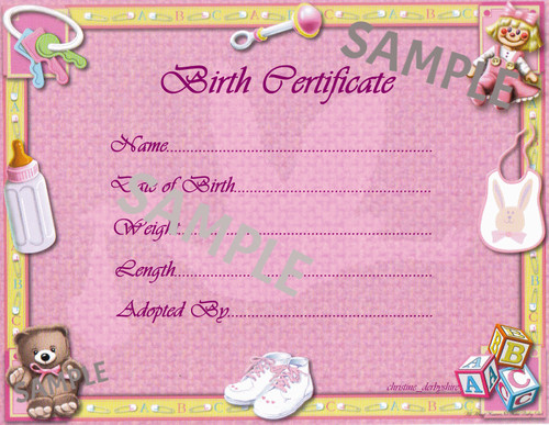 Pretty pink birth - pretty,