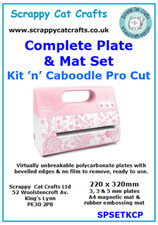 Kit 'n' Caboodle Pro Cut Complete Set of Plates PLUS Mats by Scrappy Cat Crafts