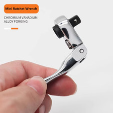 1/4 Fast Rotatable Mini Ratchet Wrench Set 72 Teeth Socket Wrench Rod Ratchet 2 