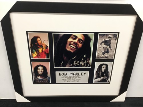 Bob marley framed picture - marley,