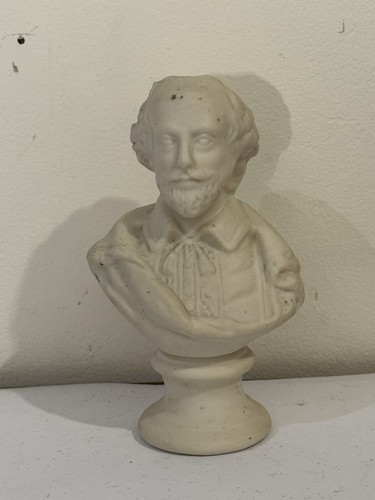 Small antique parian bust - parian, (1)