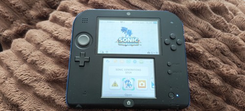 Nintendo 2ds black blue - 2ds,